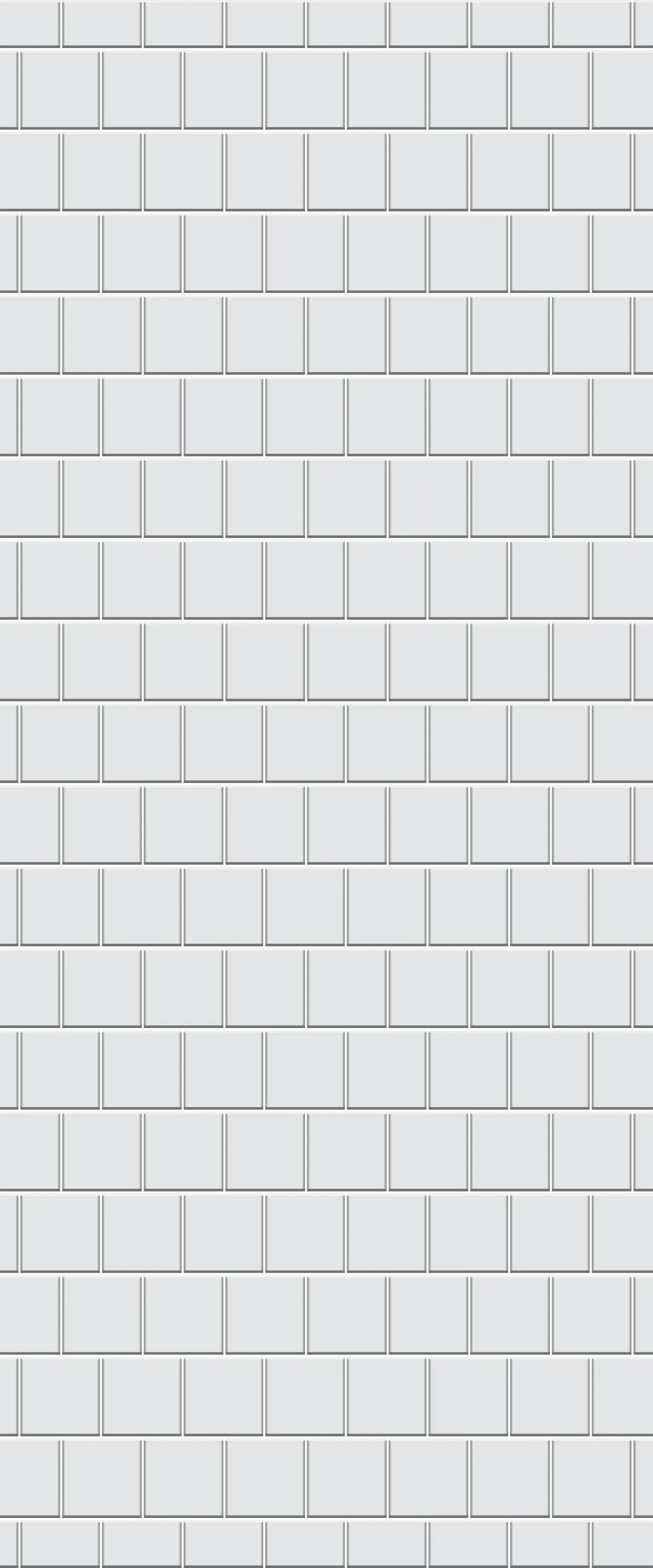 Sample of Grey Large Squares Acrylic Shower Wall Panel 2440mm x 1220mm (3mm Thick)