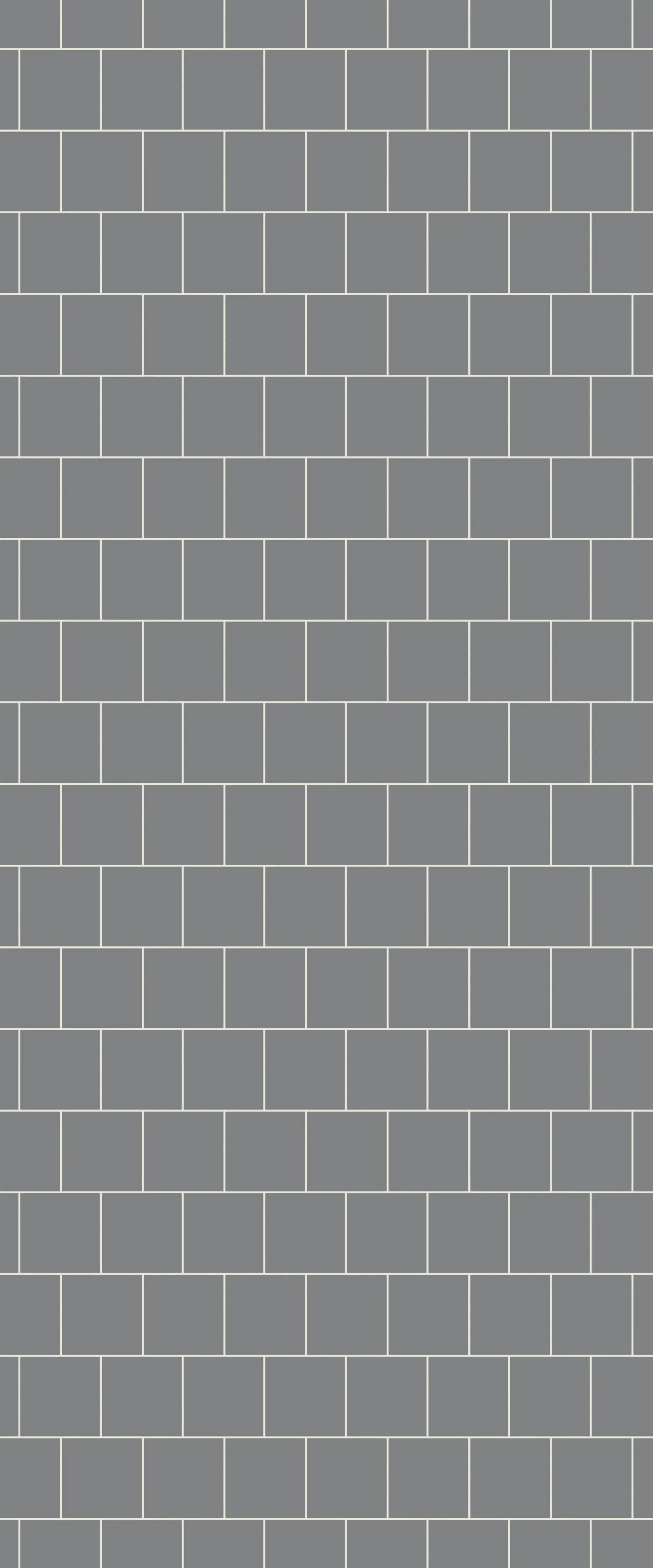 Sample of Grey Large Squares Acrylic Shower Wall Panel 2440mm x 1220mm (3mm Thick)
