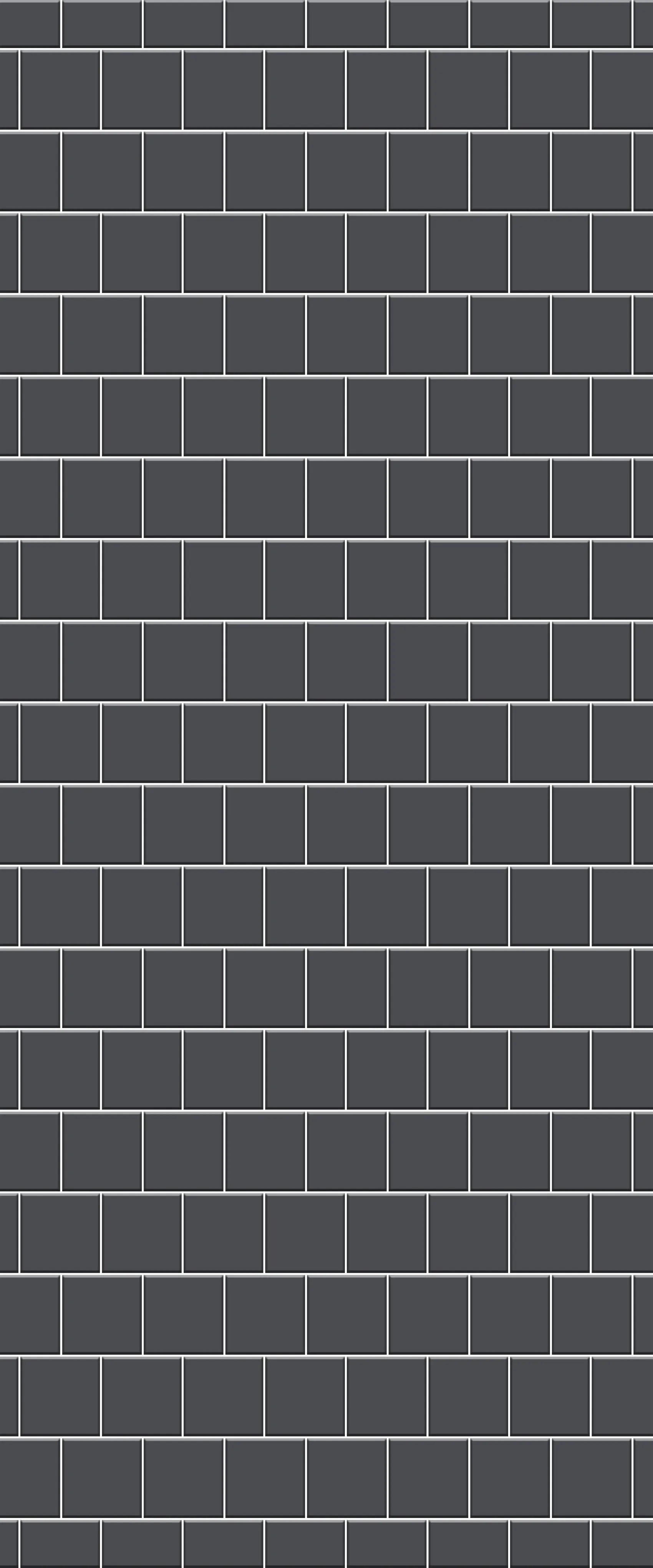 Sample of Grey Large Squares Acrylic Shower Wall Panel 2440mm x 1220mm (3mm Thick)