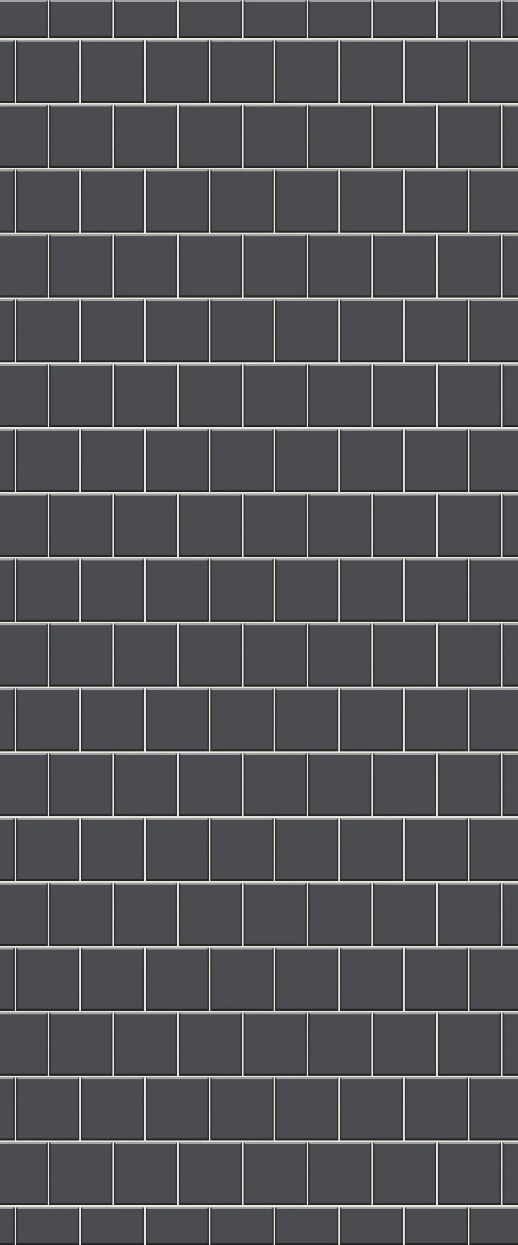 Sample of Grey Large Squares Acrylic Shower Wall Panel 2440mm x 1220mm (3mm Thick)