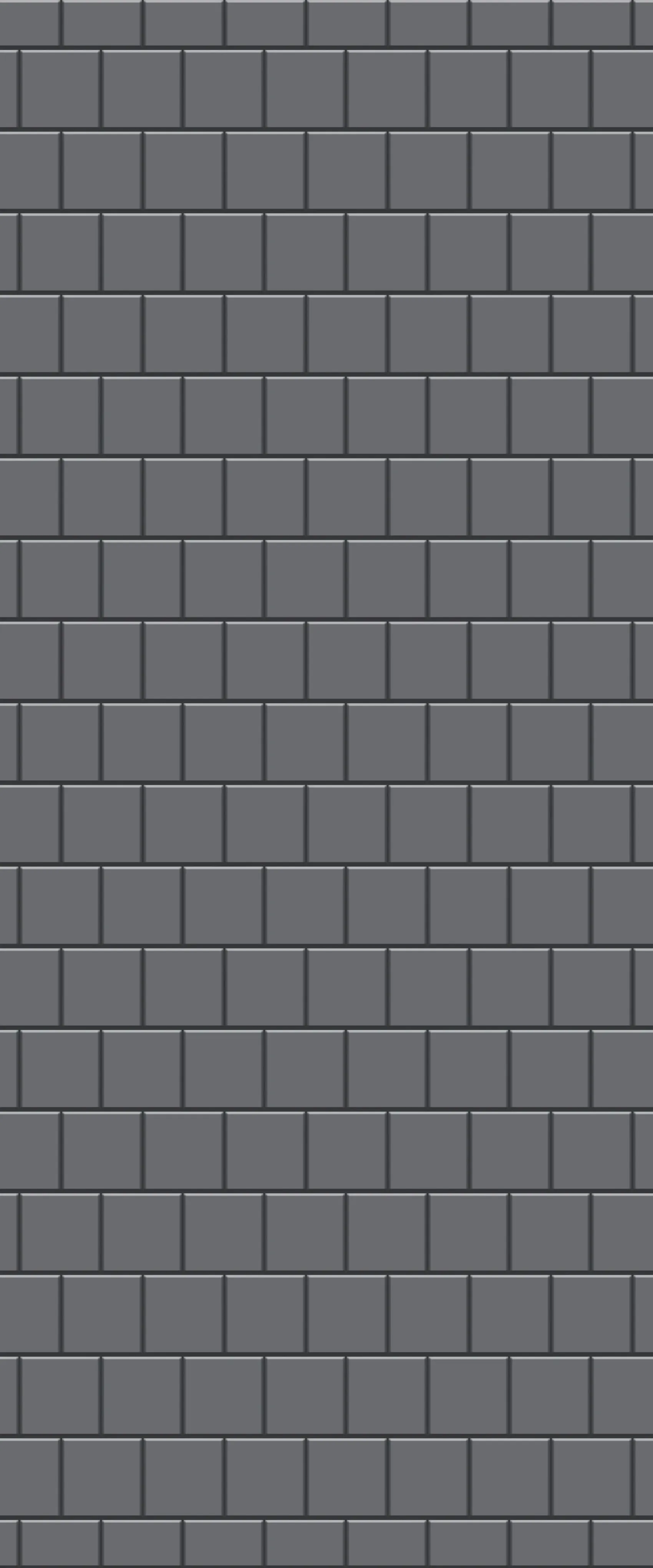 Sample of Grey Large Squares Acrylic Shower Wall Panel 2440mm x 1220mm (3mm Thick)