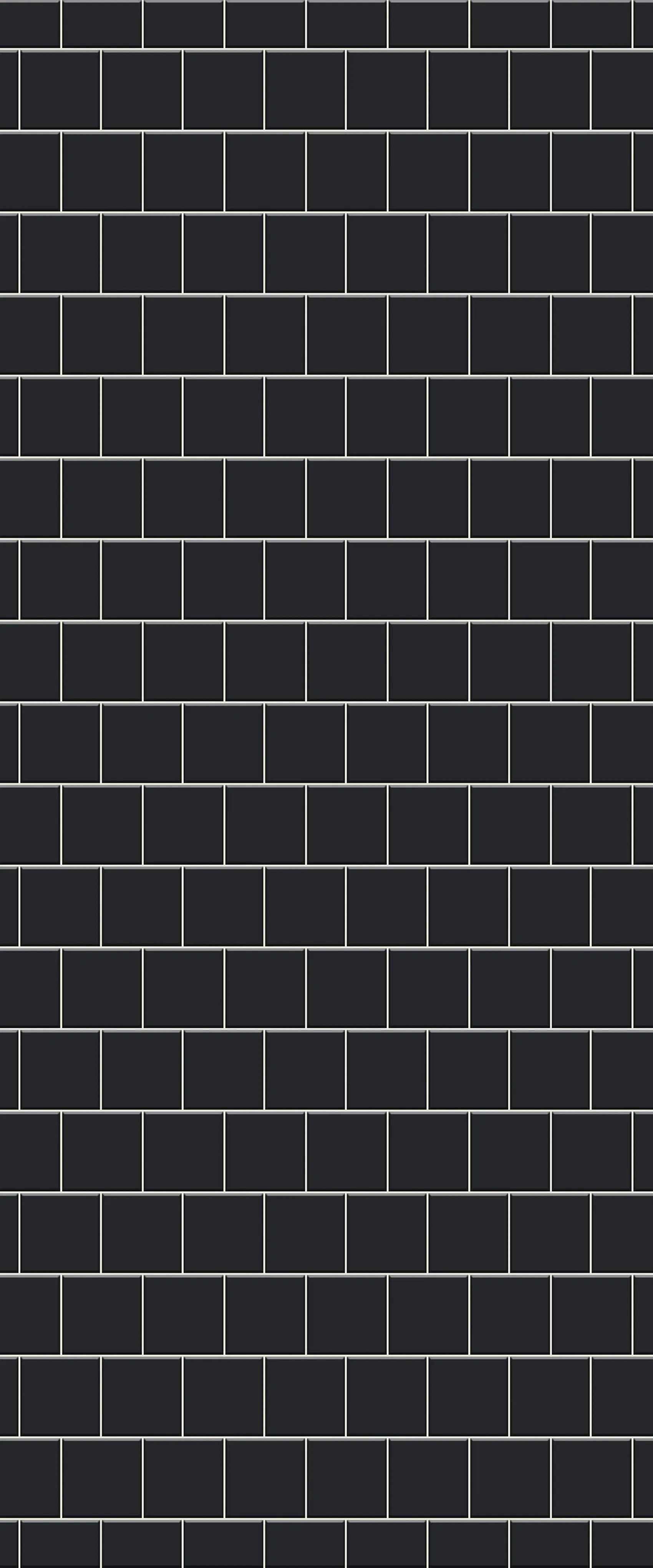 Sample of Grey Large Squares Acrylic Shower Wall Panel 2440mm x 1220mm (3mm Thick)
