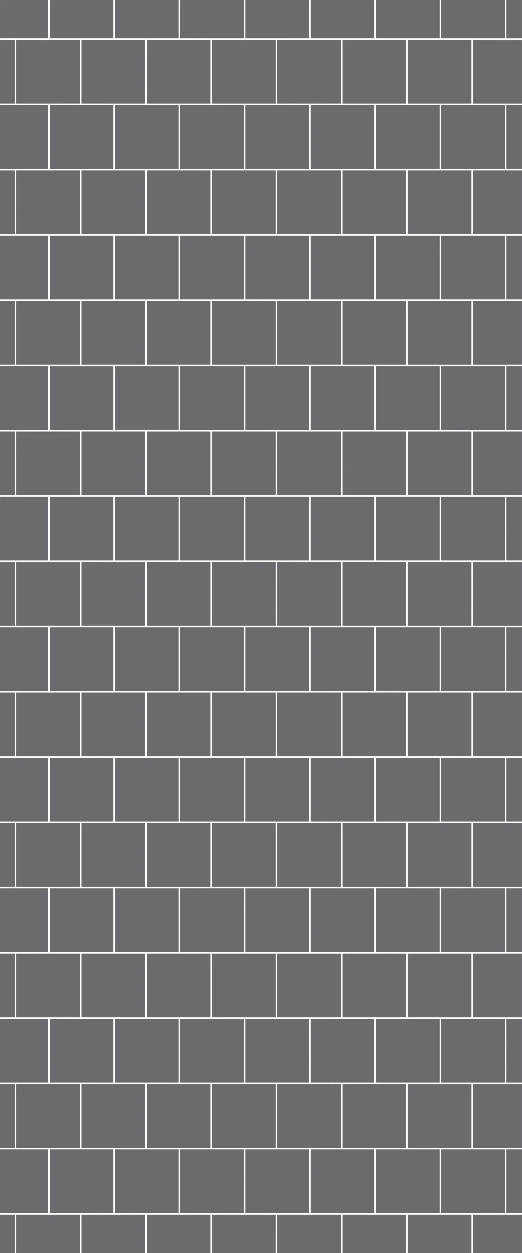 Sample of Grey Large Squares Acrylic Shower Wall Panel 2440mm x 1220mm (3mm Thick)