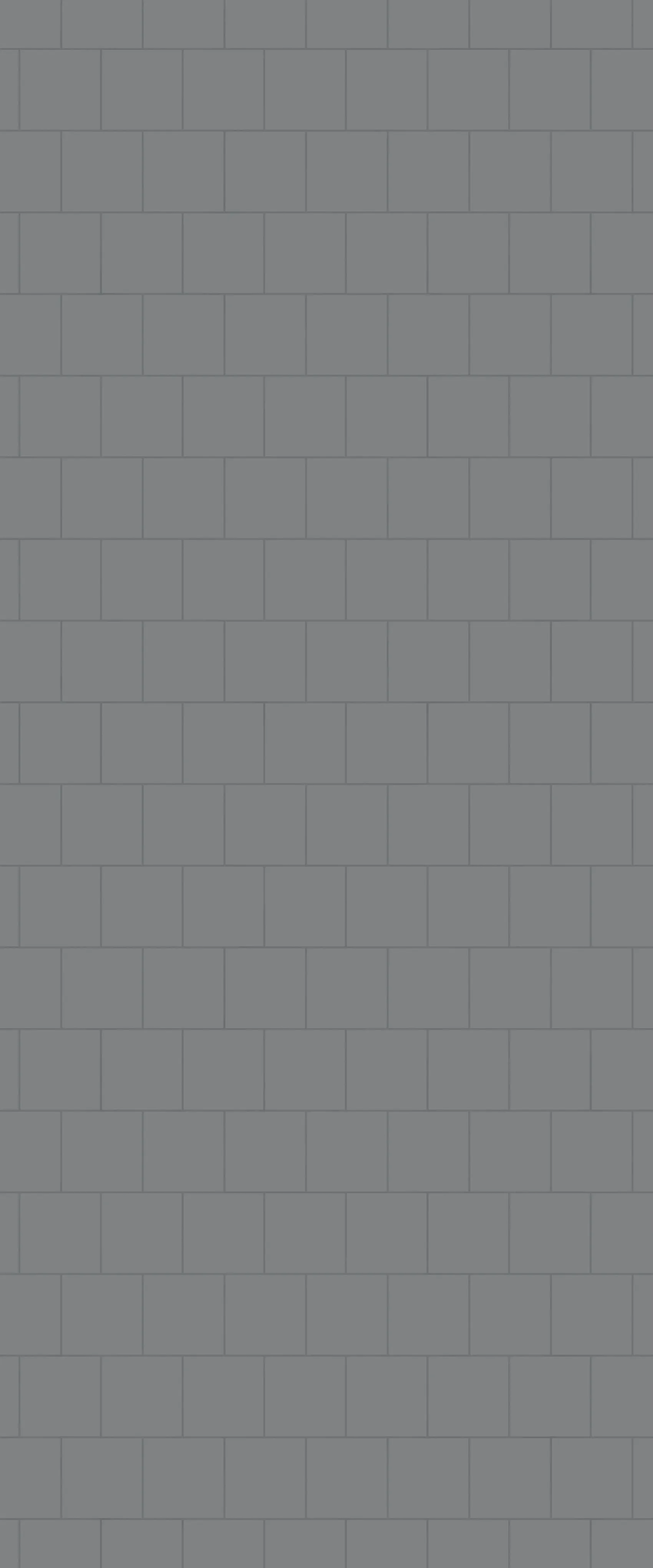 Sample of Grey Large Squares Acrylic Shower Wall Panel 2440mm x 1220mm (3mm Thick)