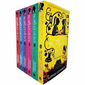 Scarlet and Ivy Series 6 Books Collection Set by Sophie Cleverly (The Lost Twin,The Whispers in the Walls,The Dance in the Dark)