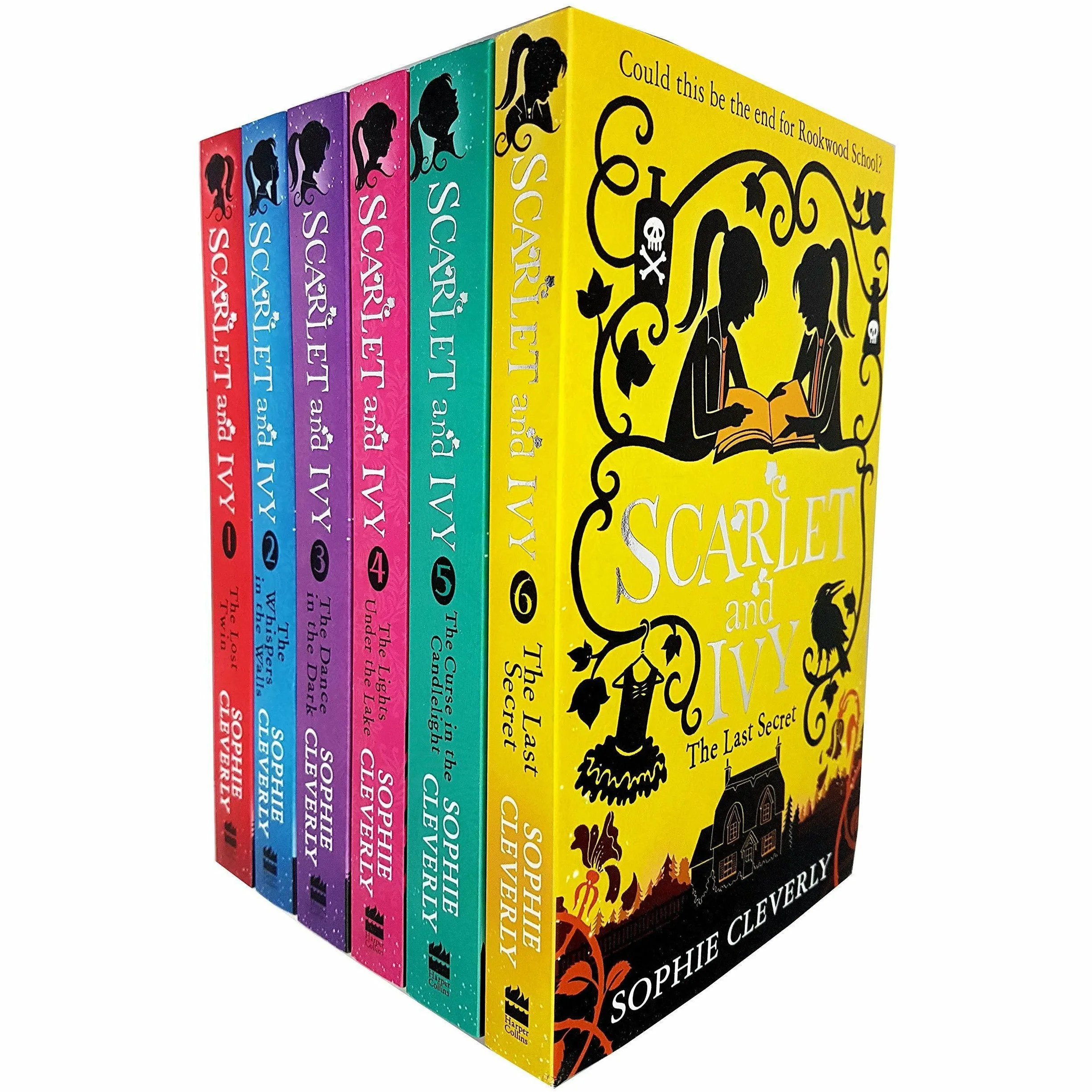 Scarlet and Ivy Series 6 Books Collection Set by Sophie Cleverly (The Lost Twin,The Whispers in the Walls,The Dance in the Dark)