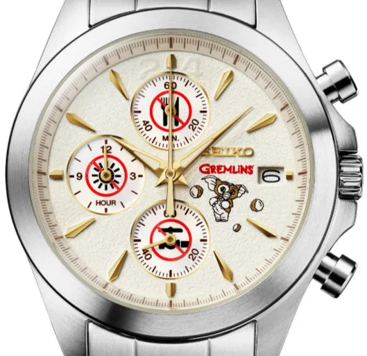 Seiko X GREMLINS 40th Anniversary Collaboration Limited Edition Quartz Chronograph - PREORDER