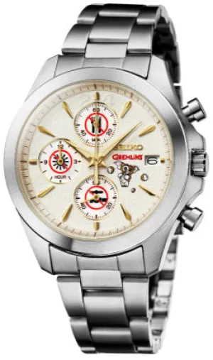 Seiko X GREMLINS 40th Anniversary Collaboration Limited Edition Quartz Chronograph - PREORDER