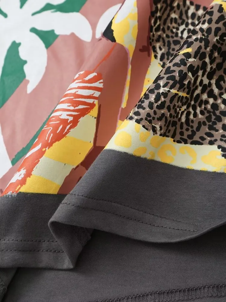 Short Sleeve Graphic Print Tee