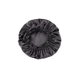 Silk hair cap - Double side - adjustable - Dark Grey