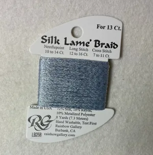 Silk Lame Braid LB258 Gentle Gray
