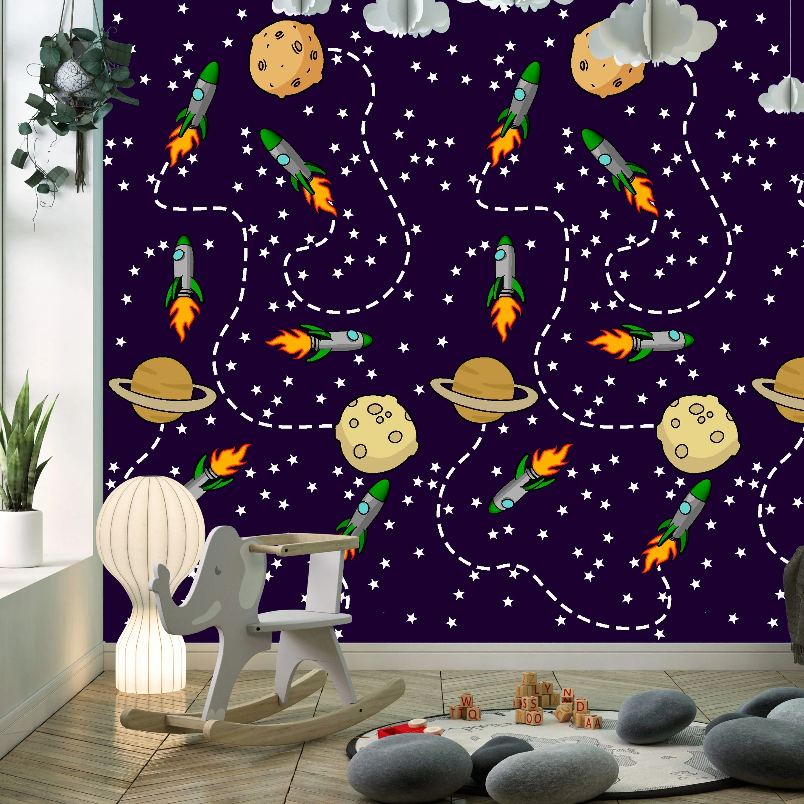 Spaceships Acrylic Wall Panels Home Decor Wall Panels 2440mmm x 1220mm