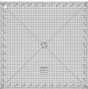 Square Quilting Scale (12.5'')