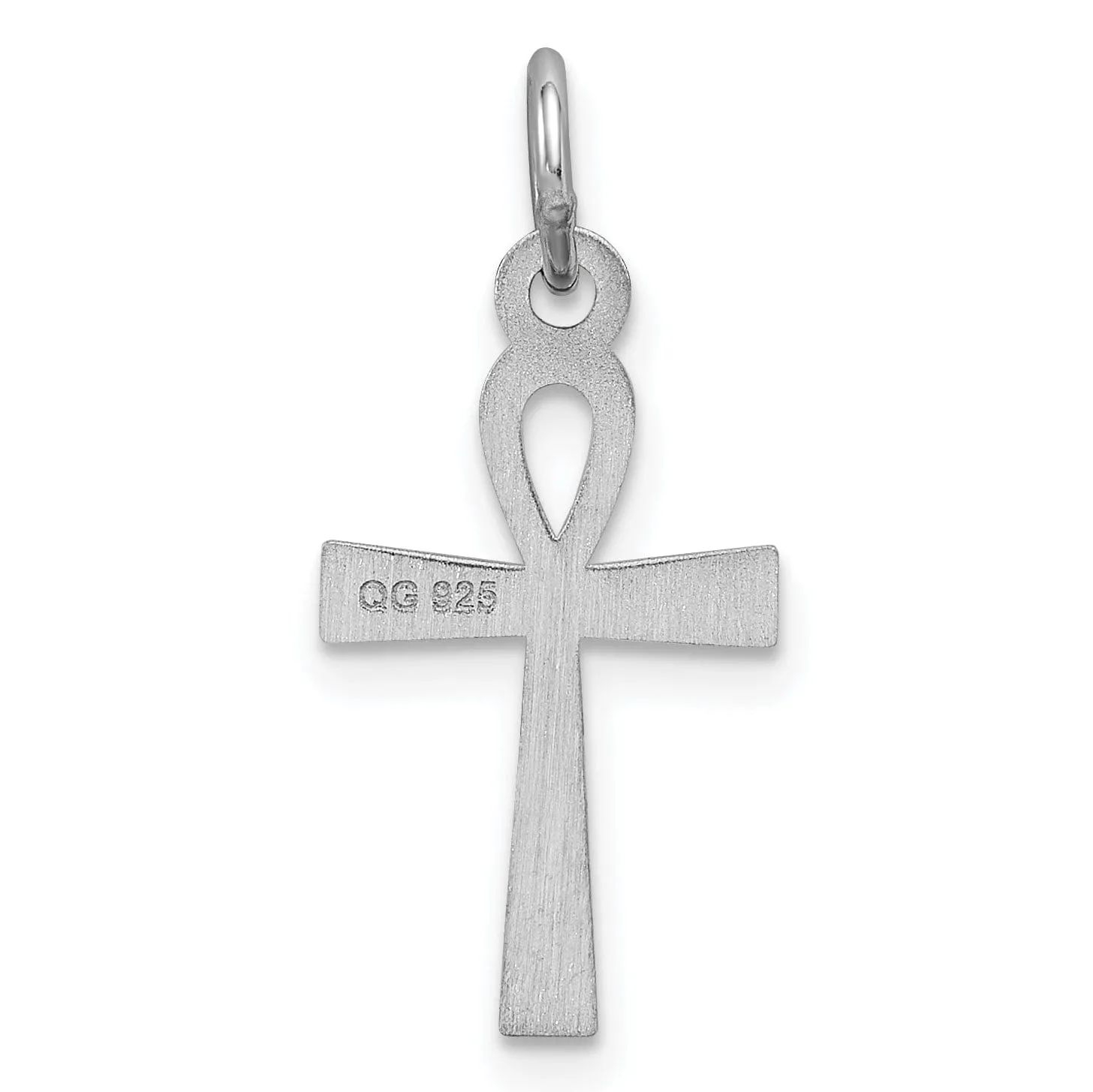 Sterling Silver Laser Designed Cross Pendant