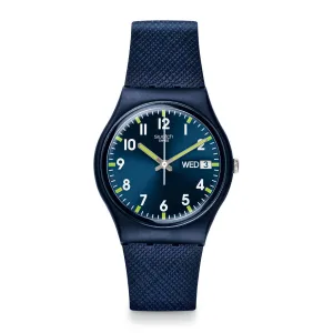 Swatch Sir Blue Originals Gent 34mm Quartz SO28N702