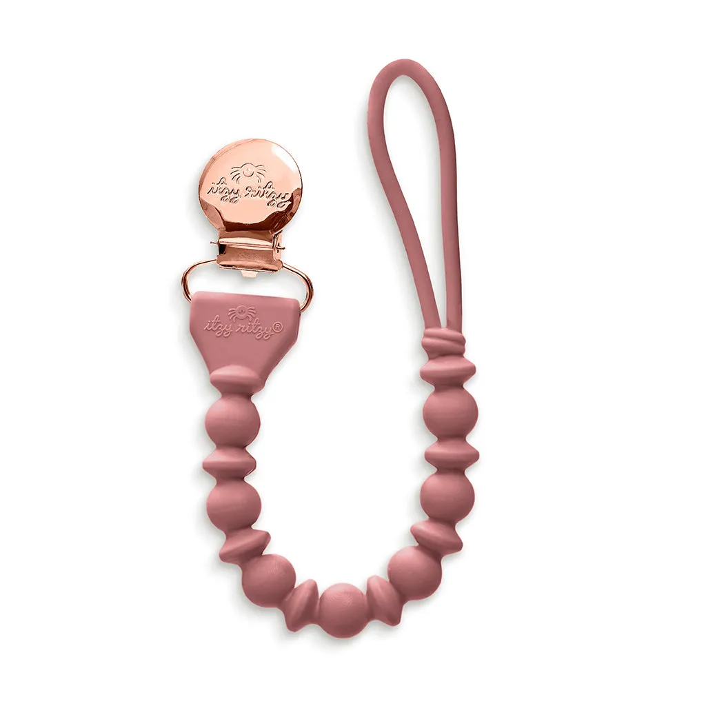 Sweetie Strap™ - Beaded Pacifier Clip
