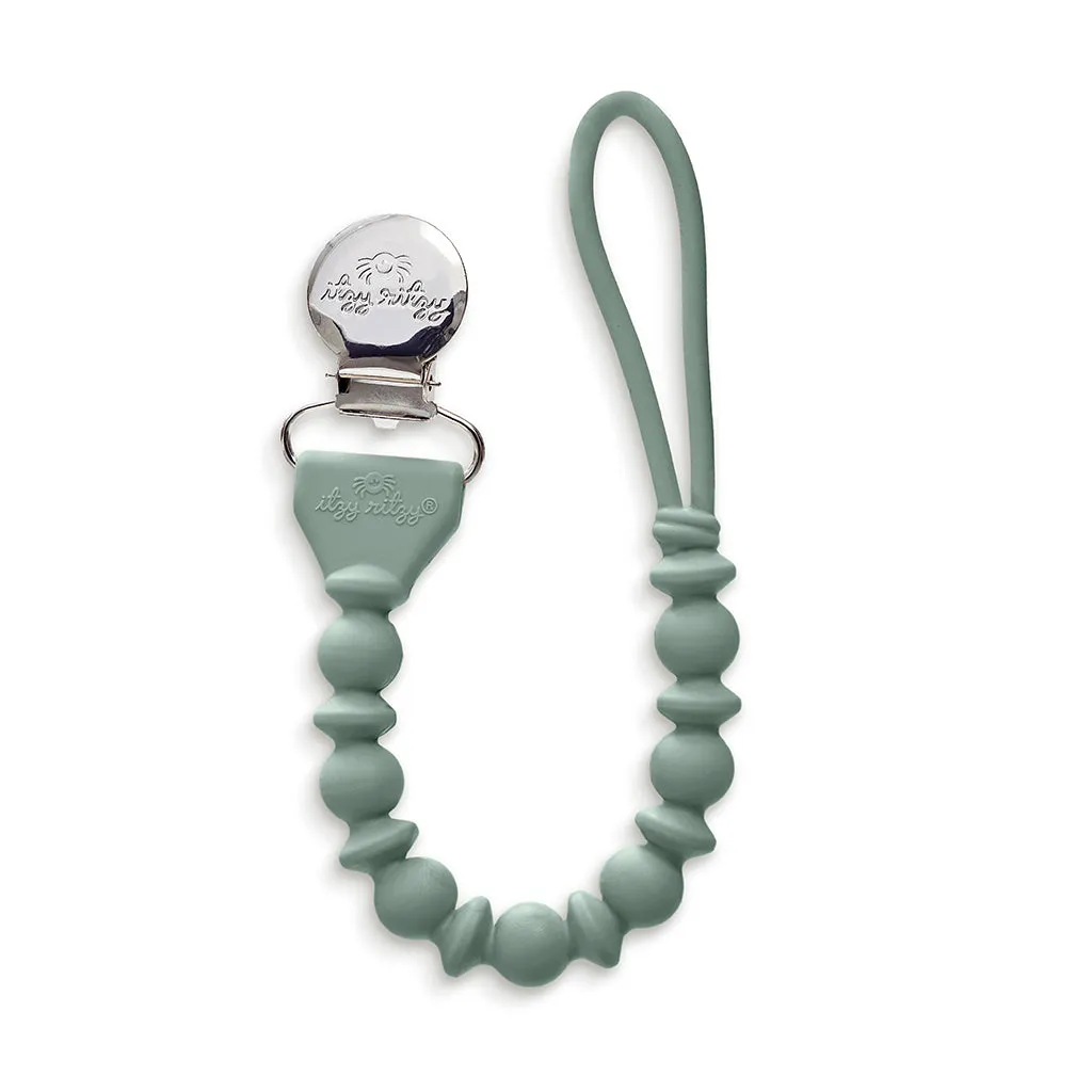 Sweetie Strap™ - Beaded Pacifier Clip