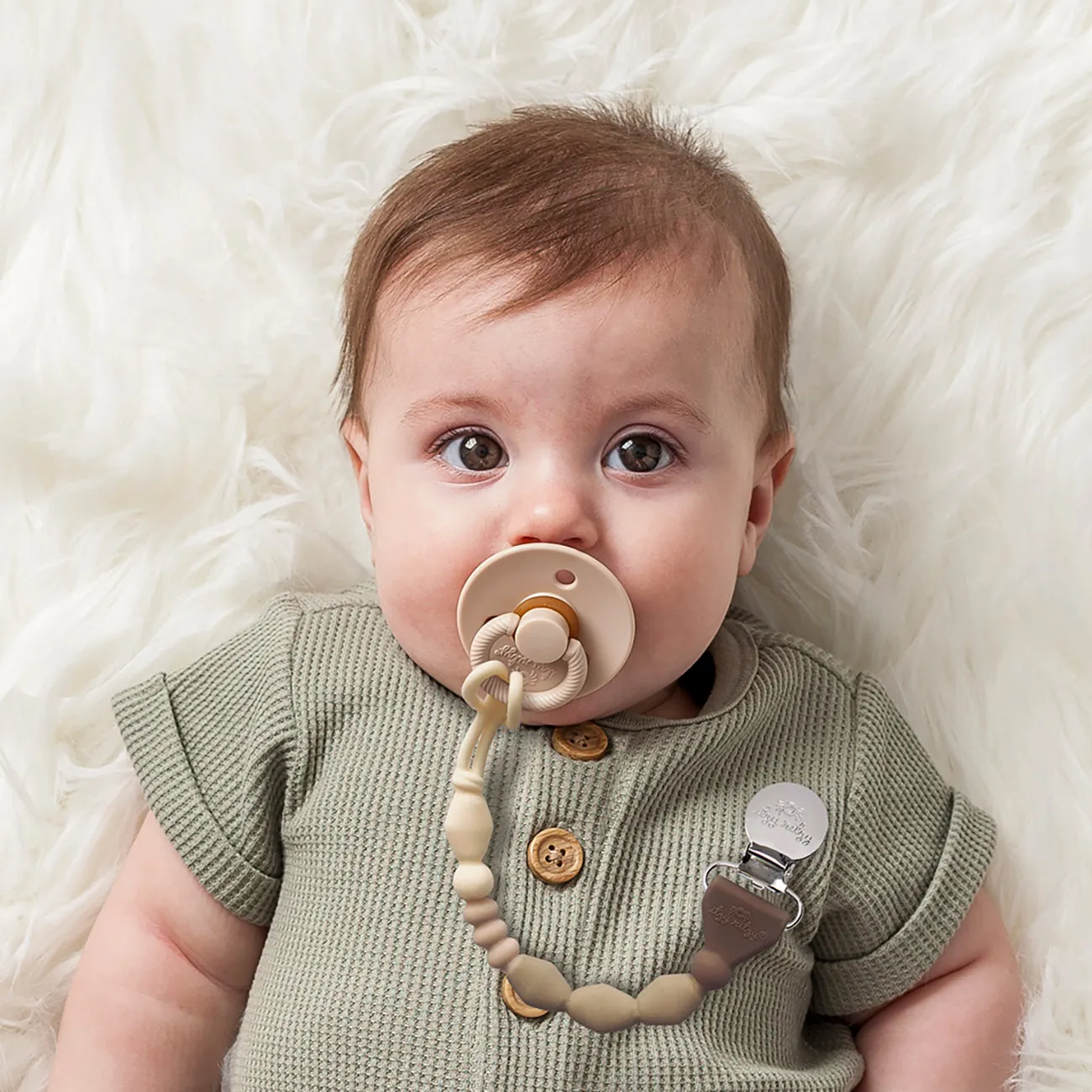 Sweetie Strap™ - Beaded Pacifier Clip