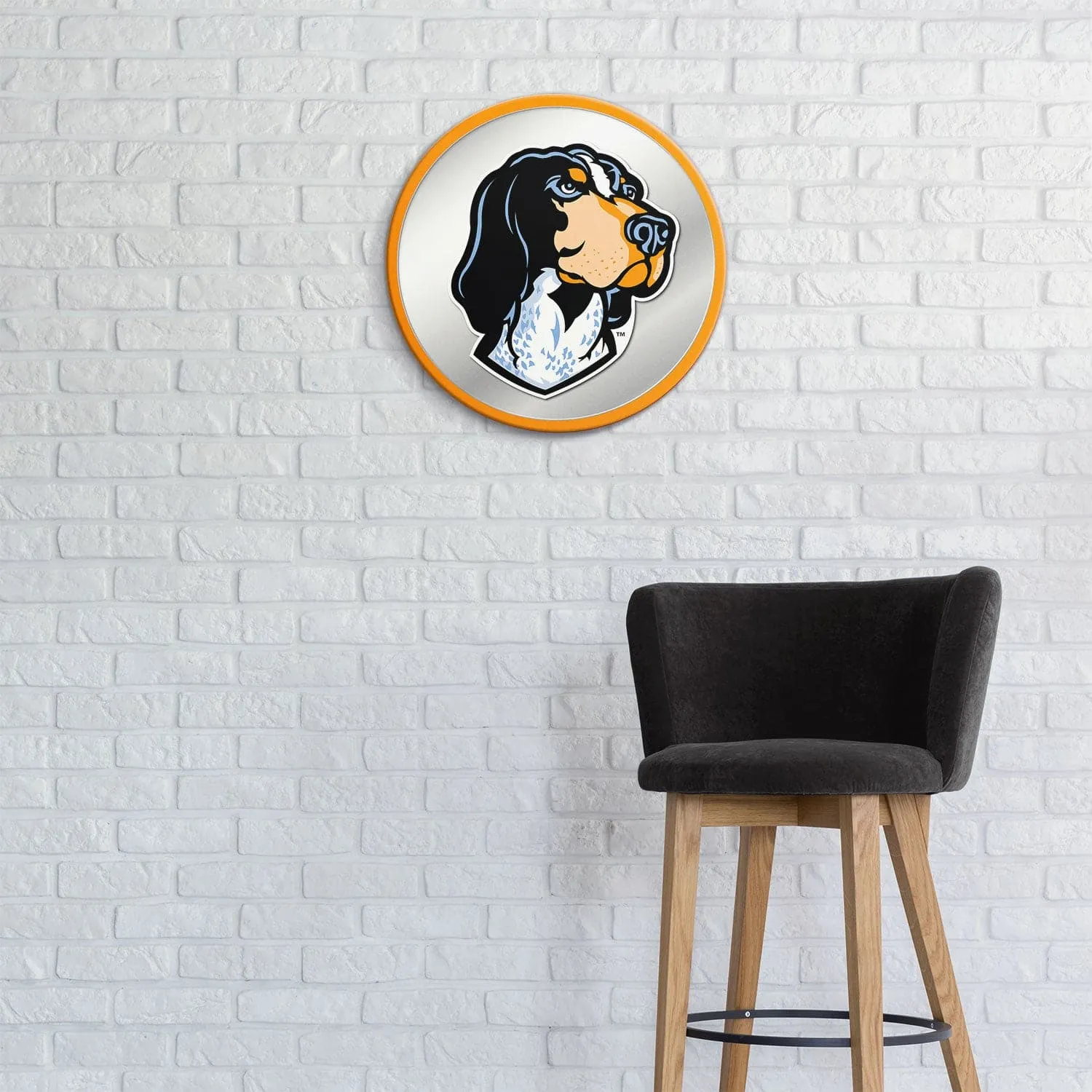 Tennessee Volunteers: Mascot - Modern Disc Mirrored Wall Sign