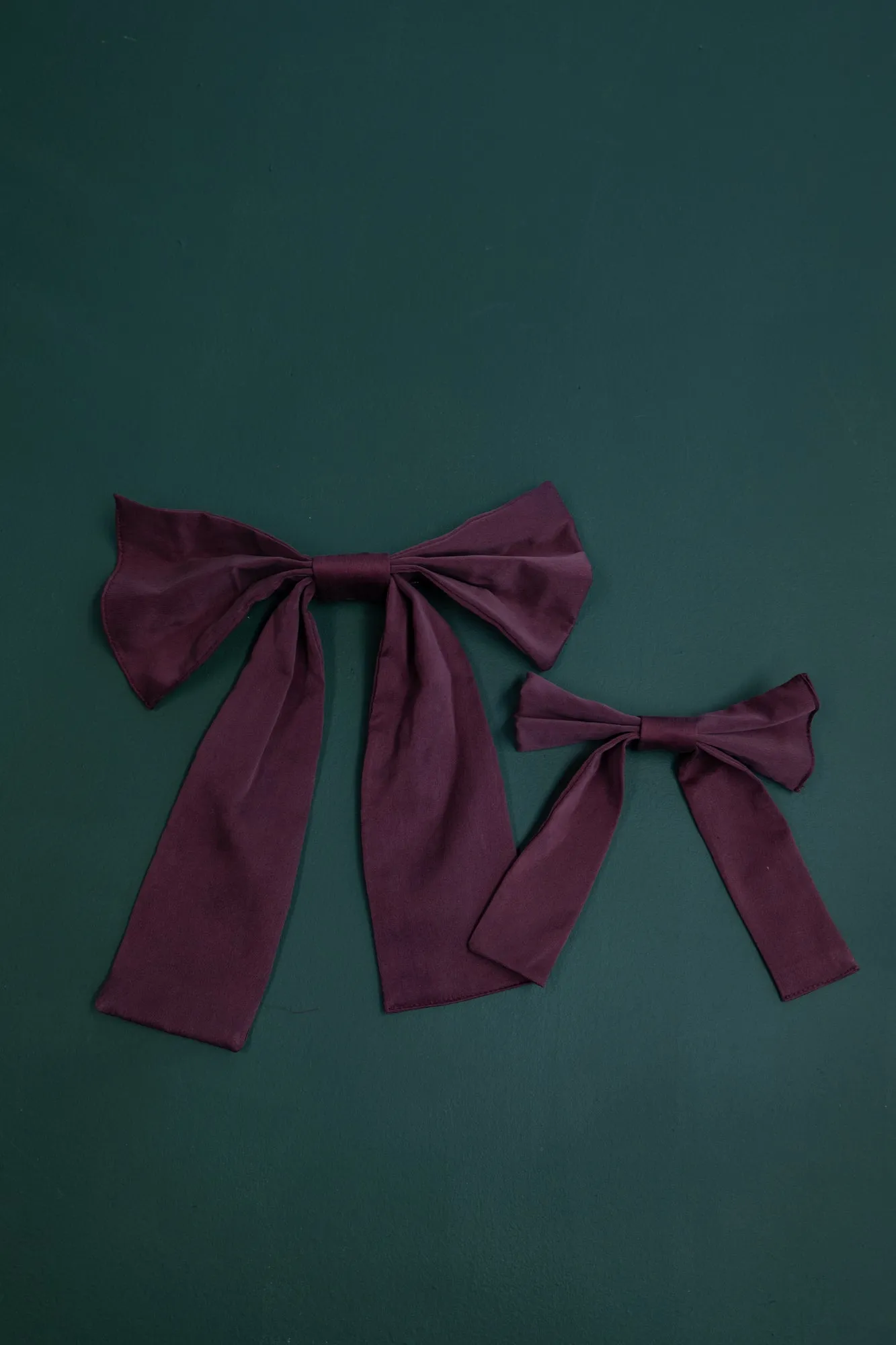 The Bow Clip: Mahogany