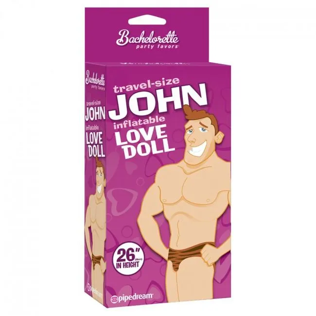 Travel Size John Inflatable Love Doll