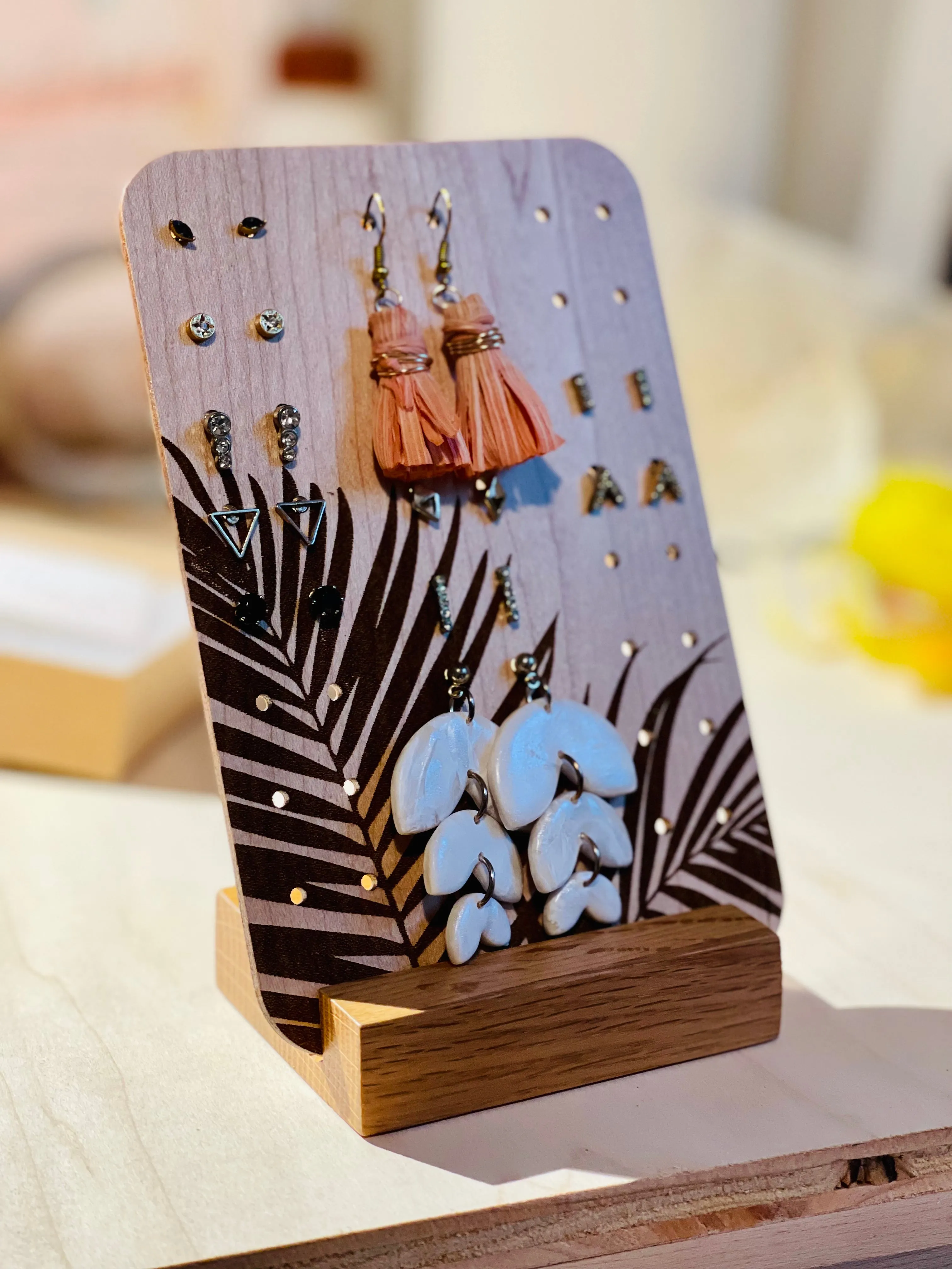 Tropical Earring Organizer