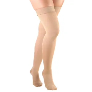 Truform Opaque Ladies’ Thigh-High Compression Stocking - 20-30mmHg