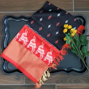 Udaya Pure Silk Ikkat Dupatta