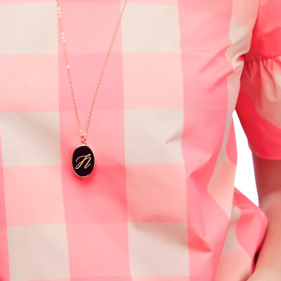 Vineyard Single Initial Necklace (WS)