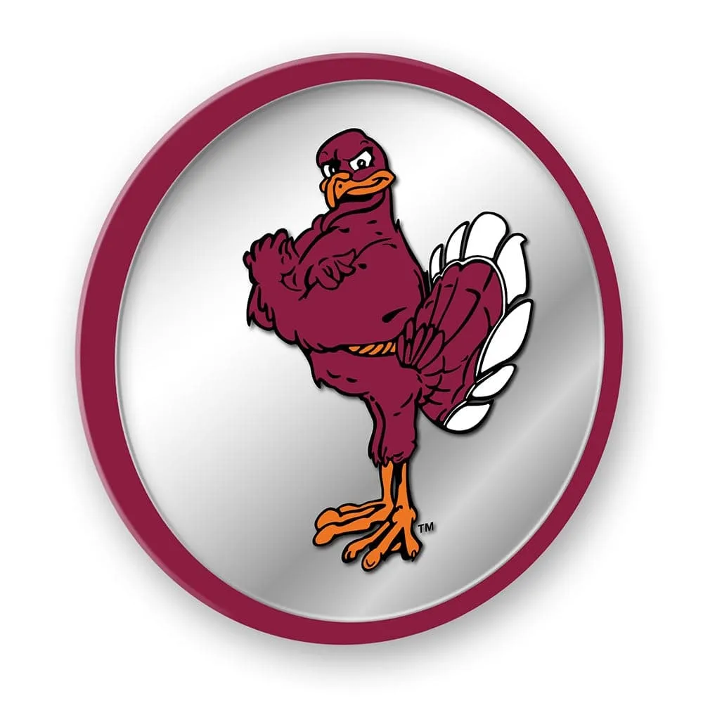 Virginia Tech Hokies: Mascot - Modern Disc Mirrored Wall Sign