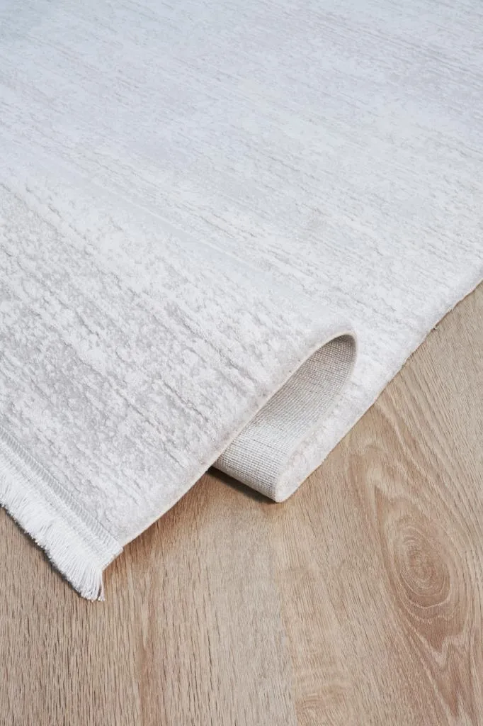 Vivaldi Cream Modern Living Room Rug 9731