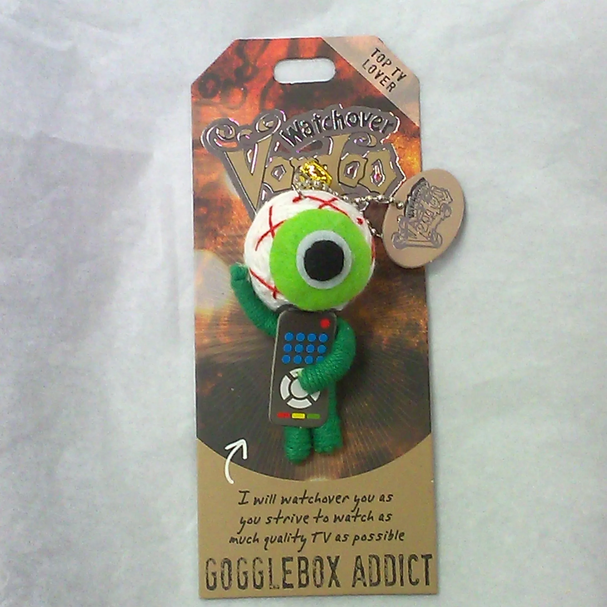 Voodoo Keychain - Googlebox Addict