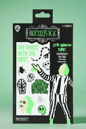 Warner Brothers Beetlejuice Body Tattoos