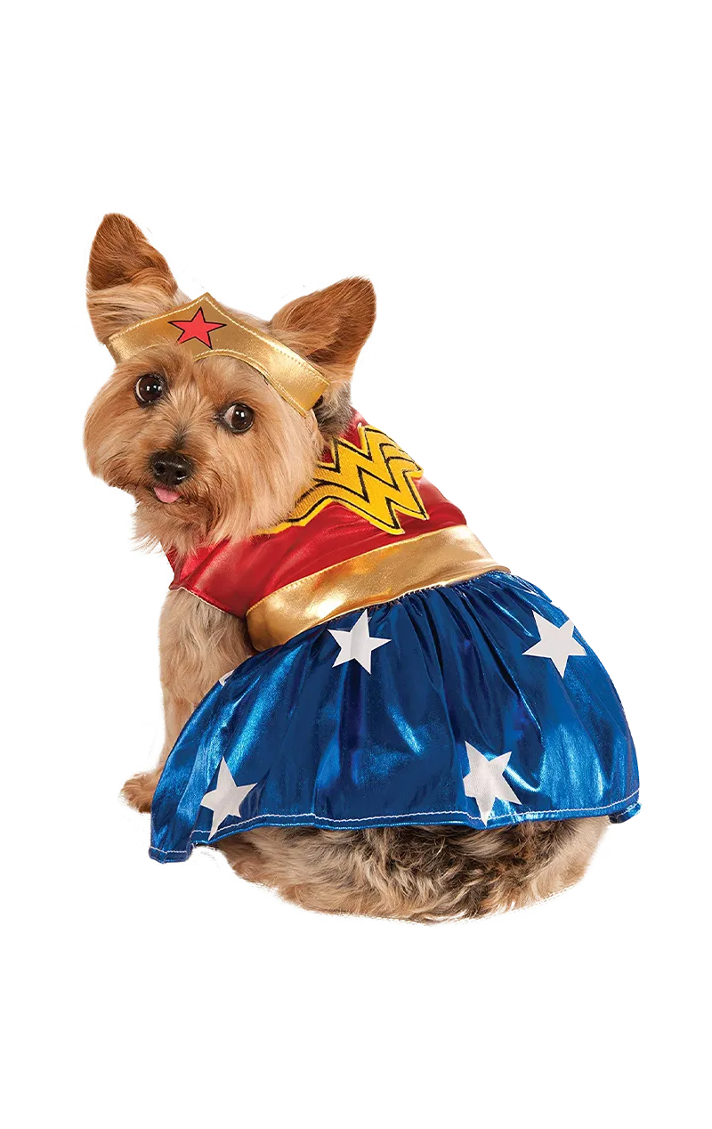 Wonder Woman Dog Costume