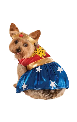 Wonder Woman Dog Costume