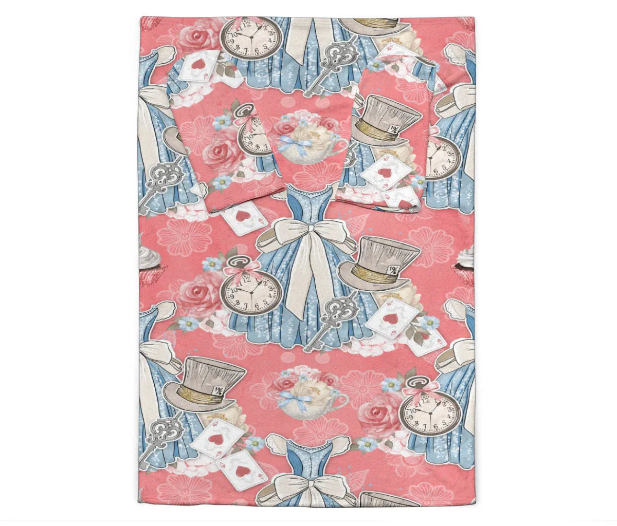 Wonderland Adult Sleeve Blanket
