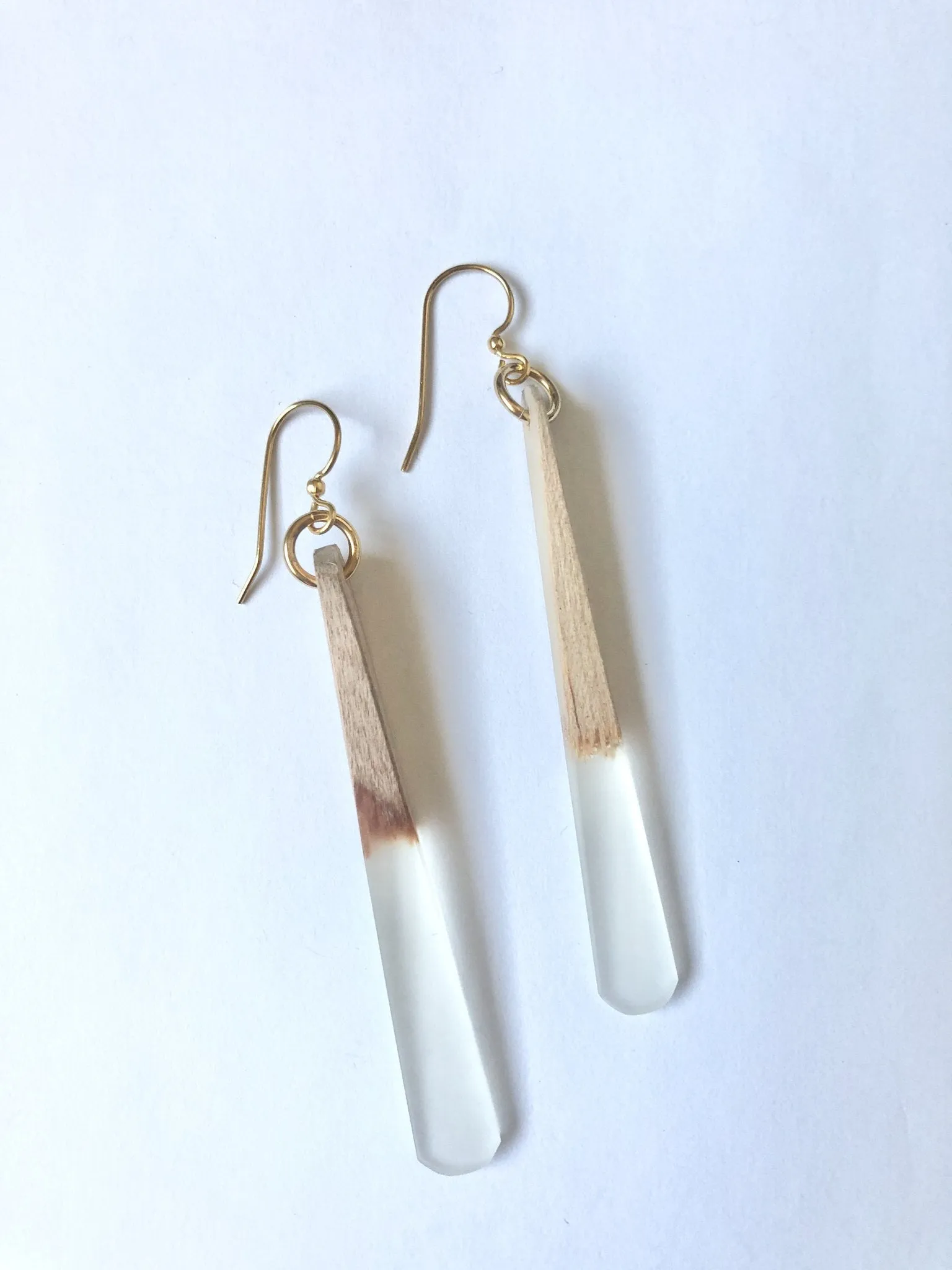 Wood   Resin Dangles