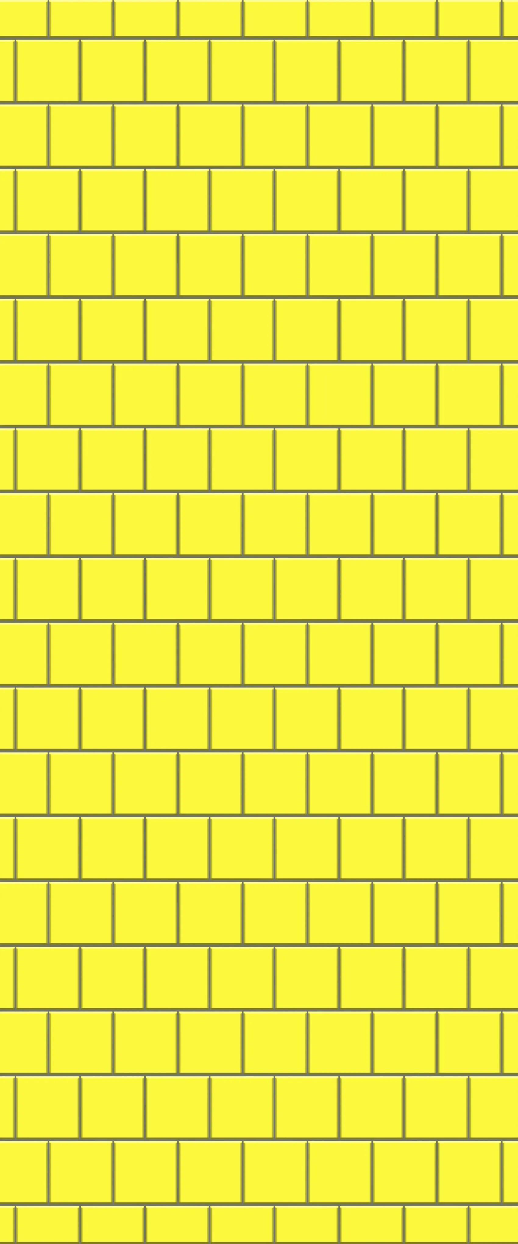 Yellow Large Square's Tile Acrylic Shower Wall Panel 2440mm x 1220mm ( 3mm Thick)