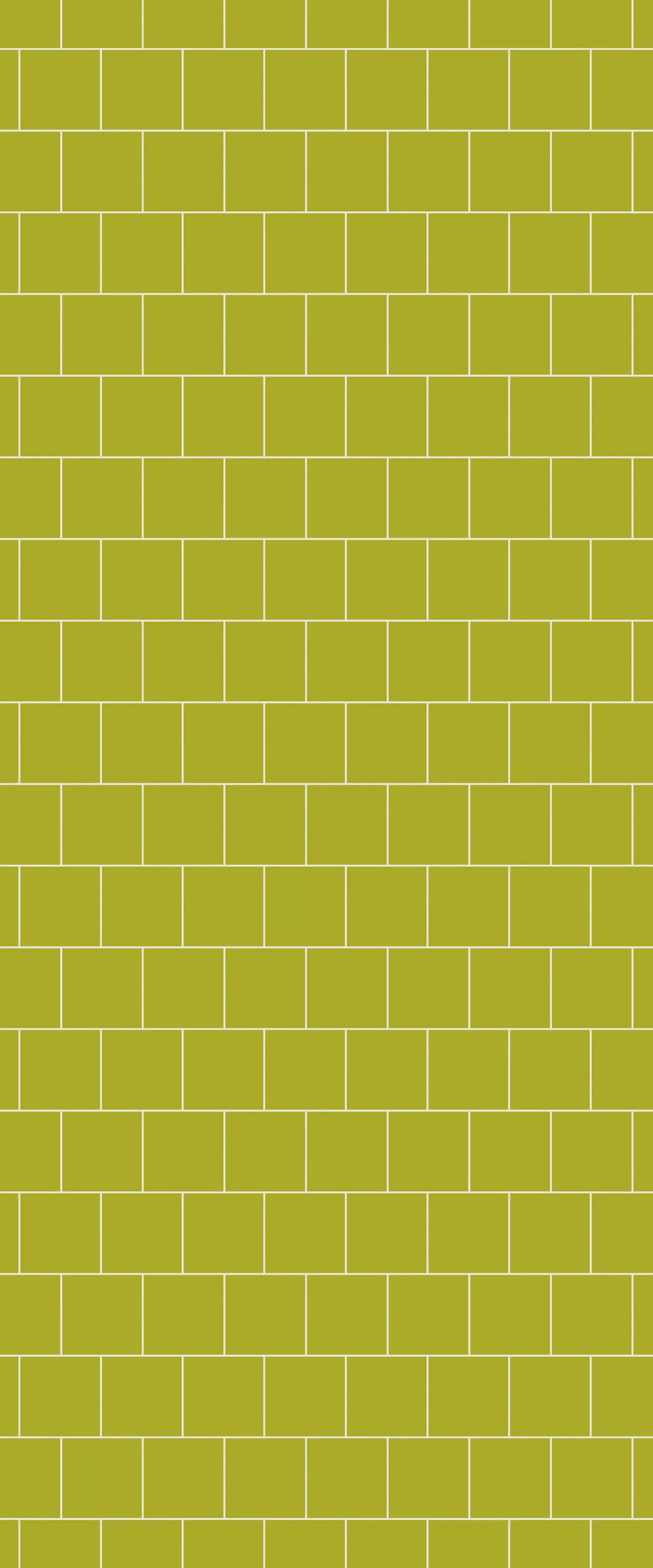 Yellow Large Square's Tile Acrylic Shower Wall Panel 2440mm x 1220mm ( 3mm Thick)