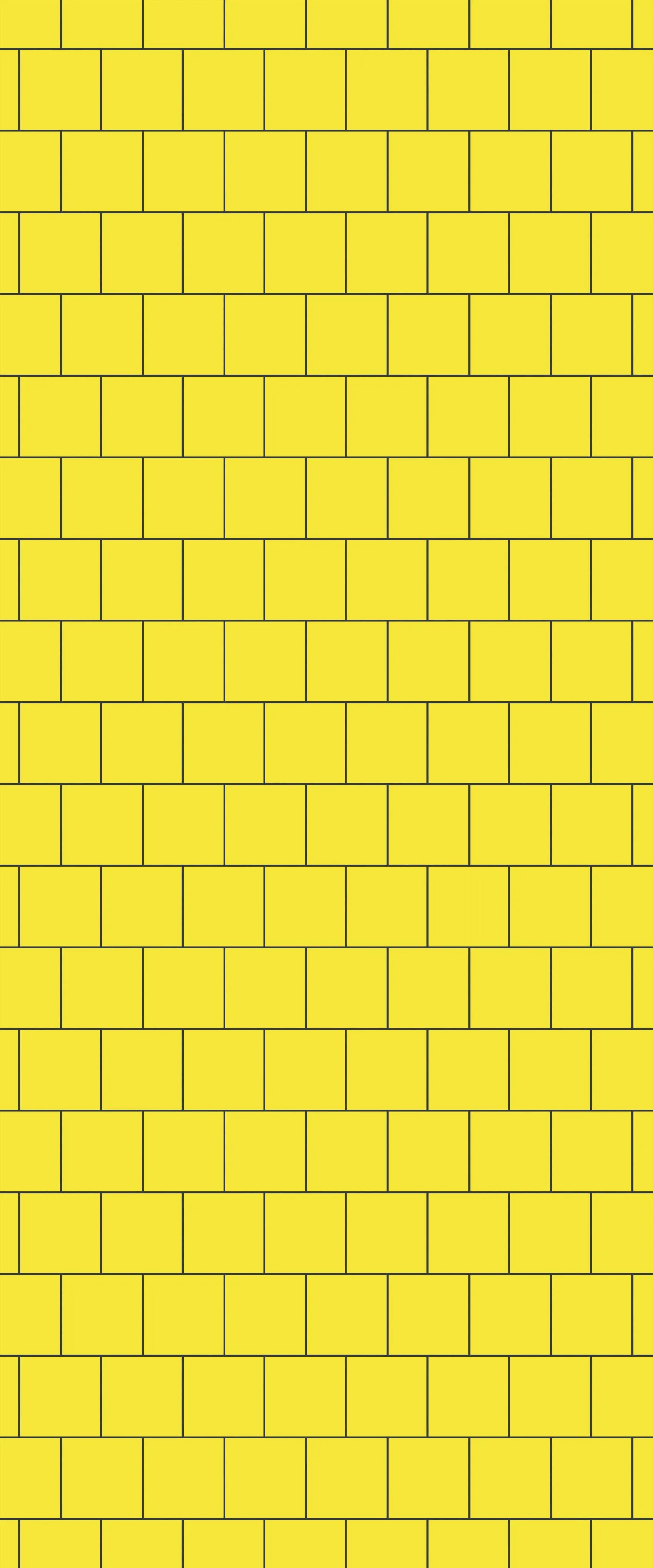 Yellow Large Square's Tile Acrylic Shower Wall Panel 2440mm x 1220mm ( 3mm Thick)
