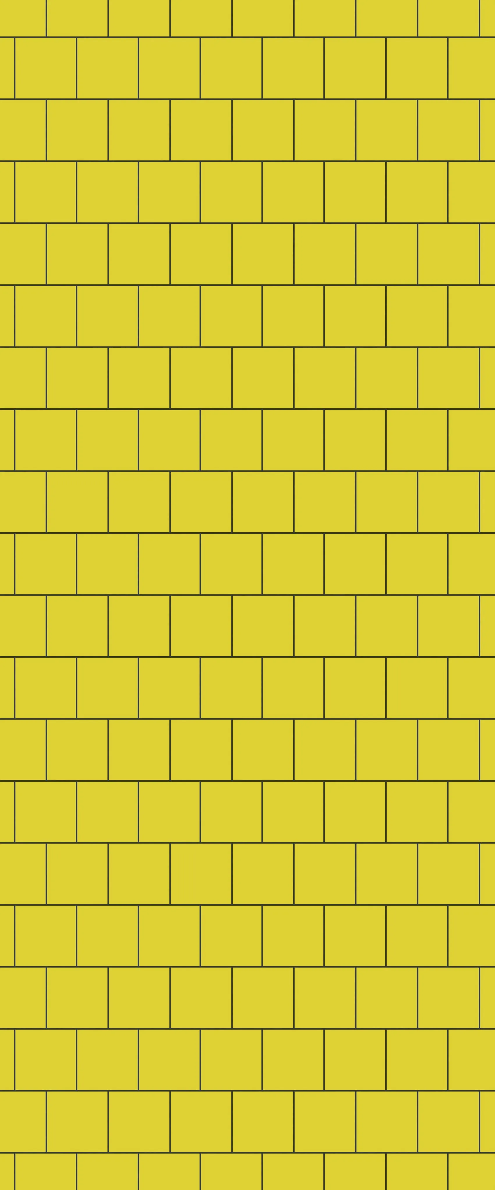 Yellow Large Square's Tile Acrylic Shower Wall Panel 2440mm x 1220mm ( 3mm Thick)