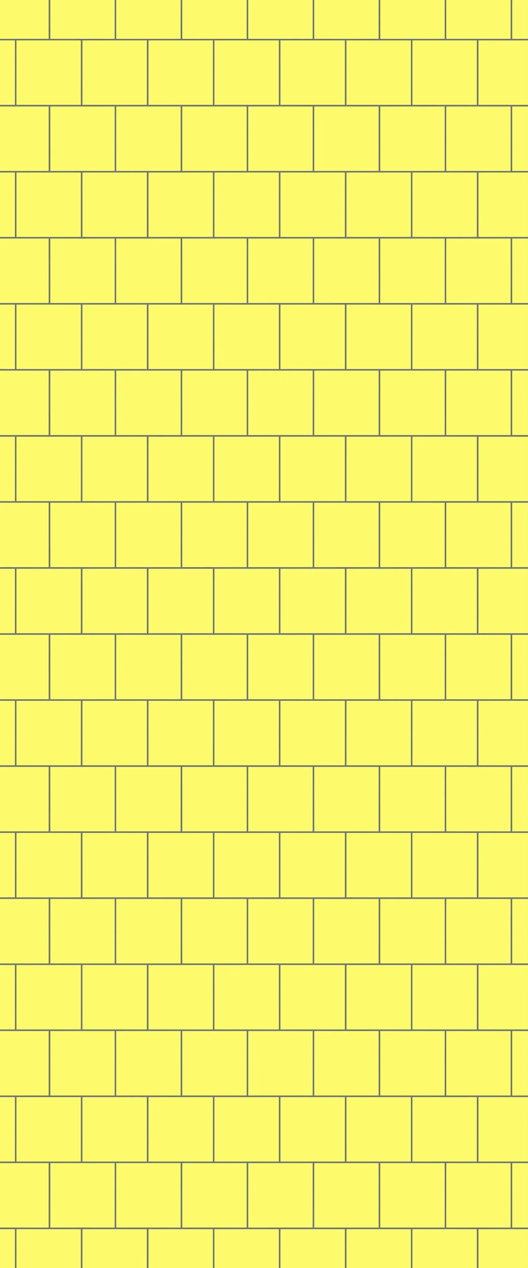 Yellow Large Square's Tile Acrylic Shower Wall Panel 2440mm x 1220mm ( 3mm Thick)