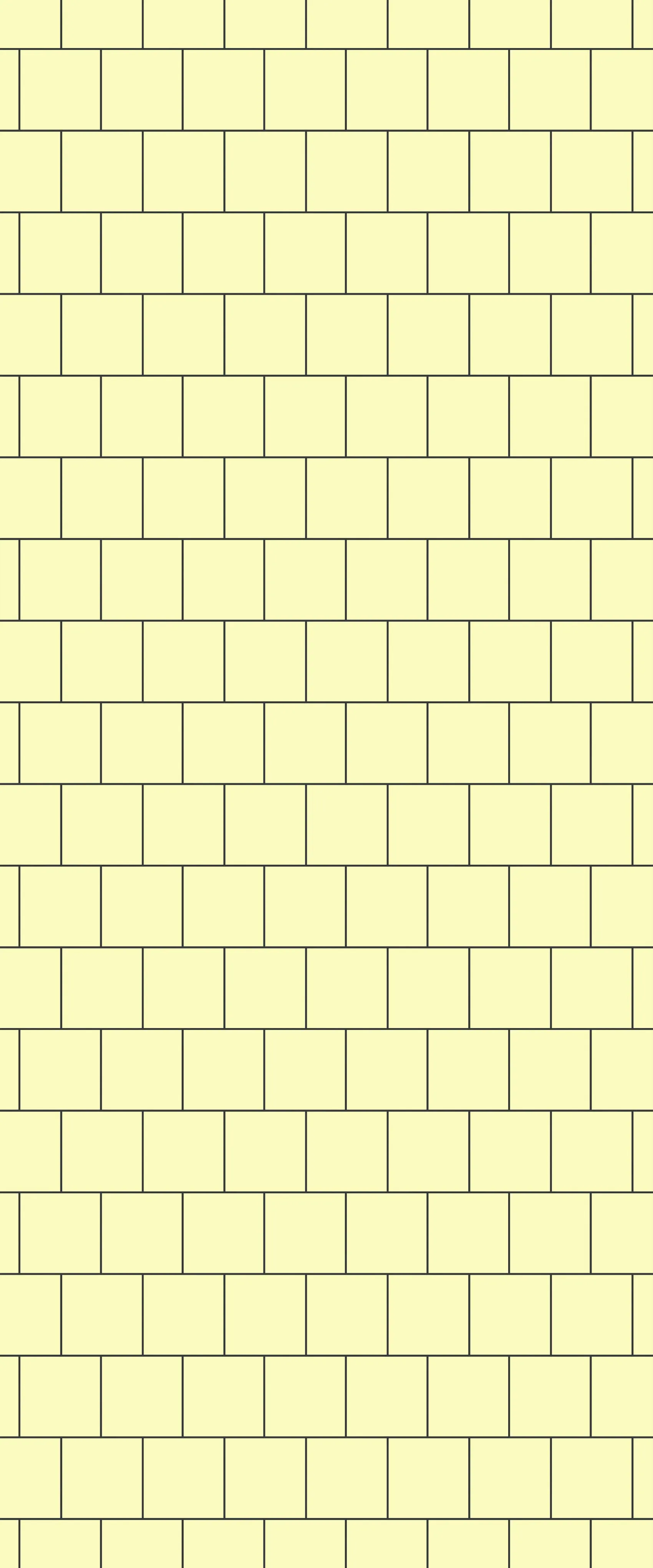 Yellow Large Square's Tile Acrylic Shower Wall Panel 2440mm x 1220mm ( 3mm Thick)