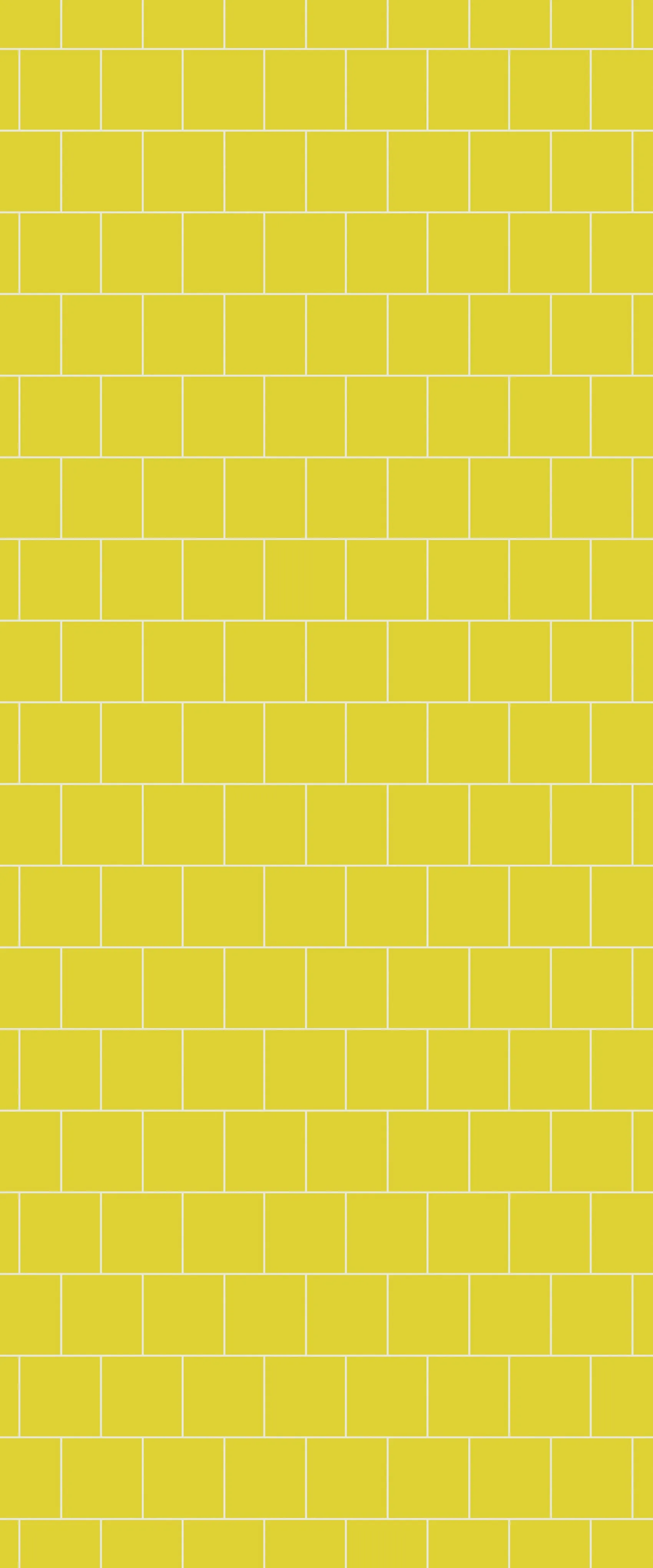 Yellow Large Square's Tile Acrylic Shower Wall Panel 2440mm x 1220mm ( 3mm Thick)