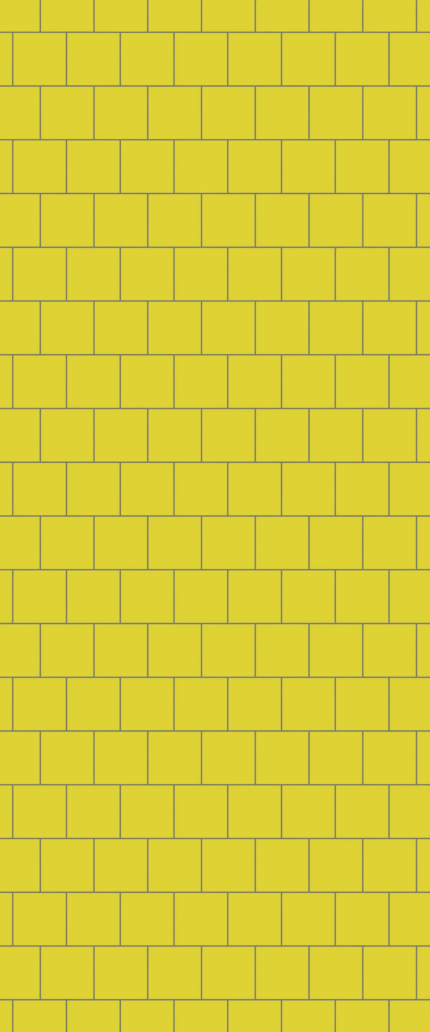 Yellow Large Square's Tile Acrylic Shower Wall Panel 2440mm x 1220mm ( 3mm Thick)