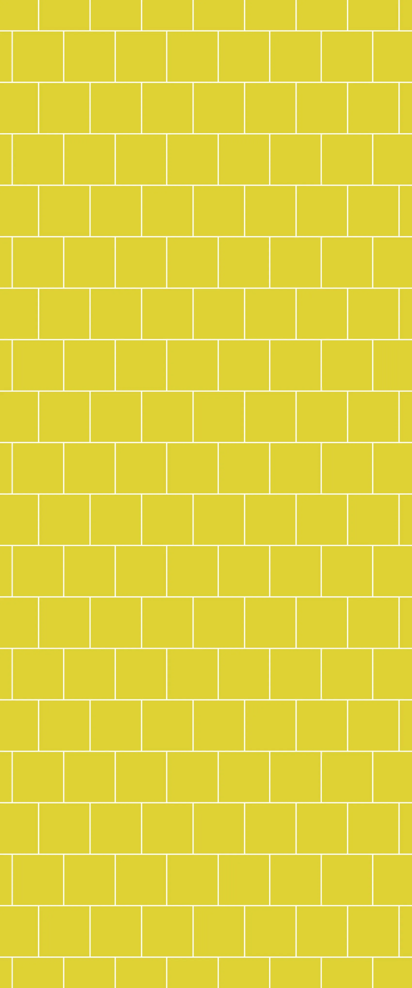 Yellow Large Square's Tile Acrylic Shower Wall Panel 2440mm x 1220mm ( 3mm Thick)