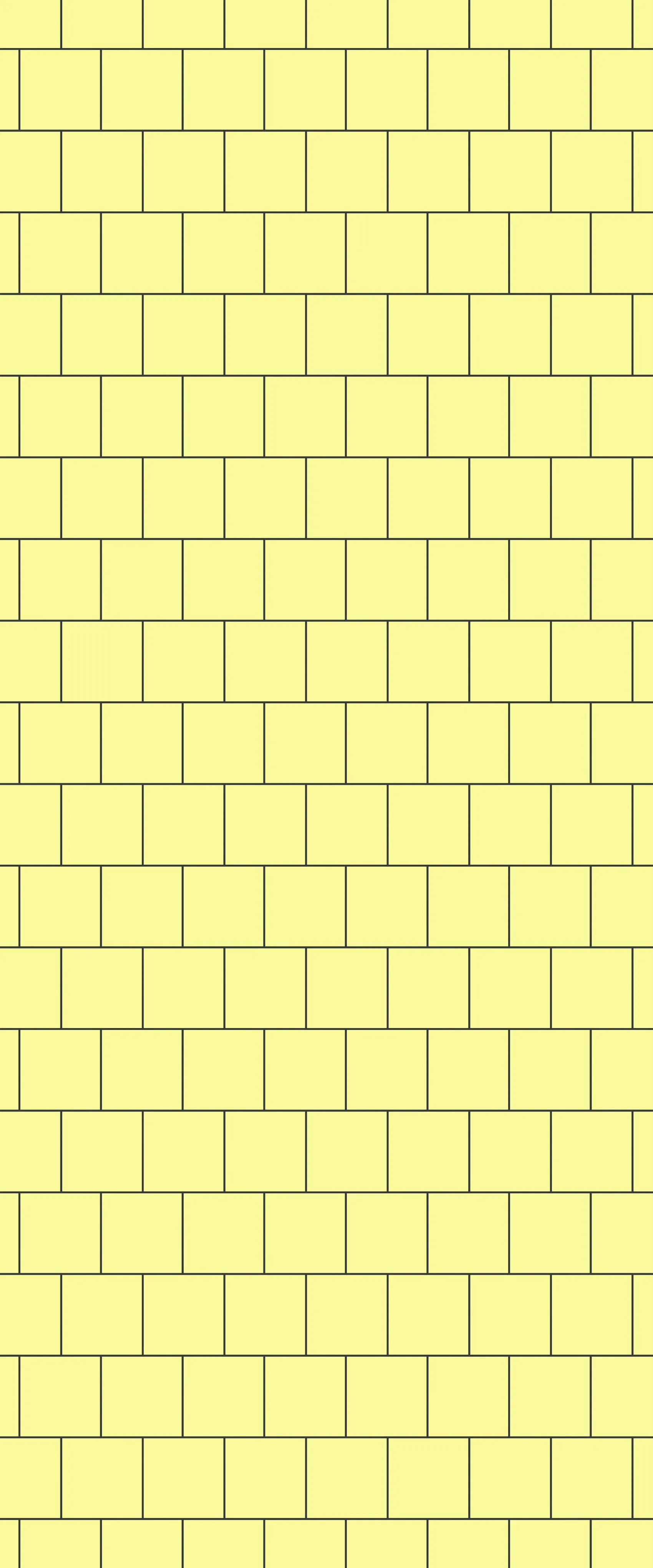 Yellow Large Square's Tile Acrylic Shower Wall Panel 2440mm x 1220mm ( 3mm Thick)