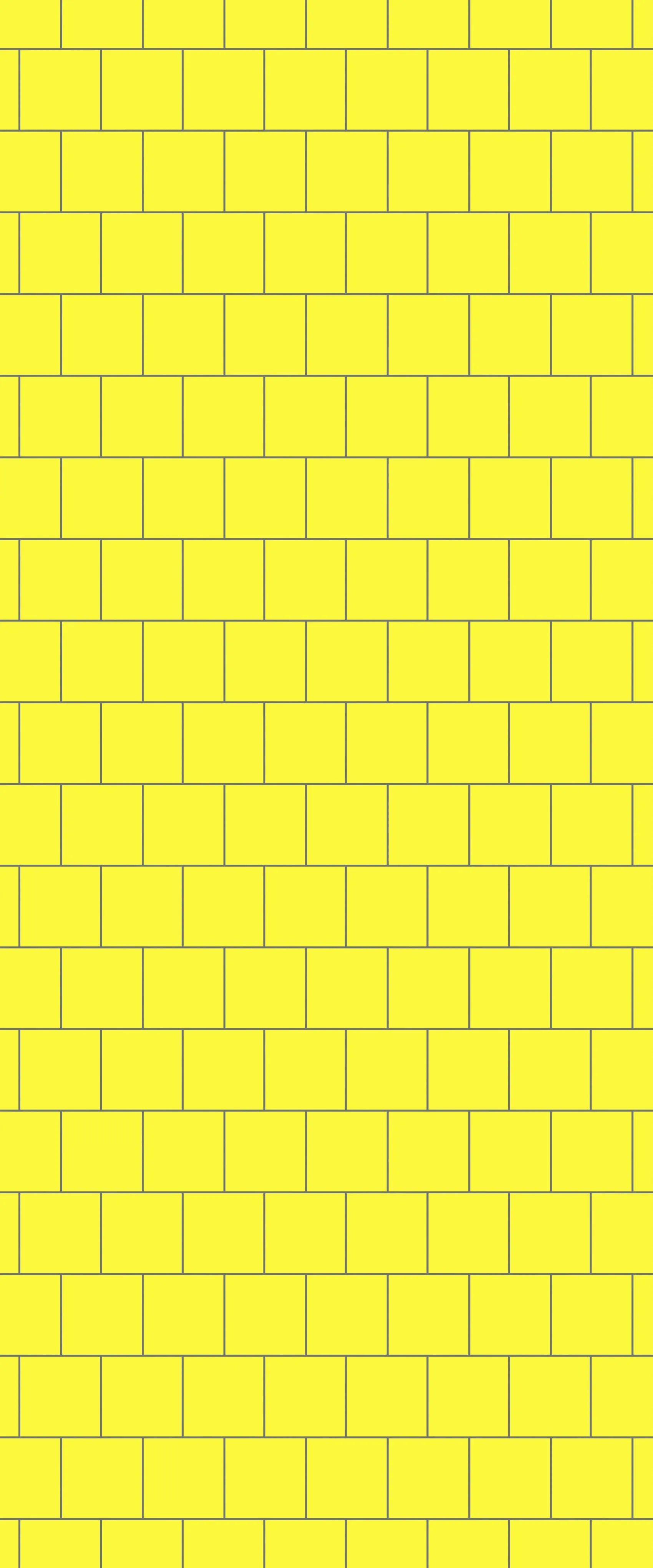 Yellow Large Square's Tile Acrylic Shower Wall Panel 2440mm x 1220mm ( 3mm Thick)