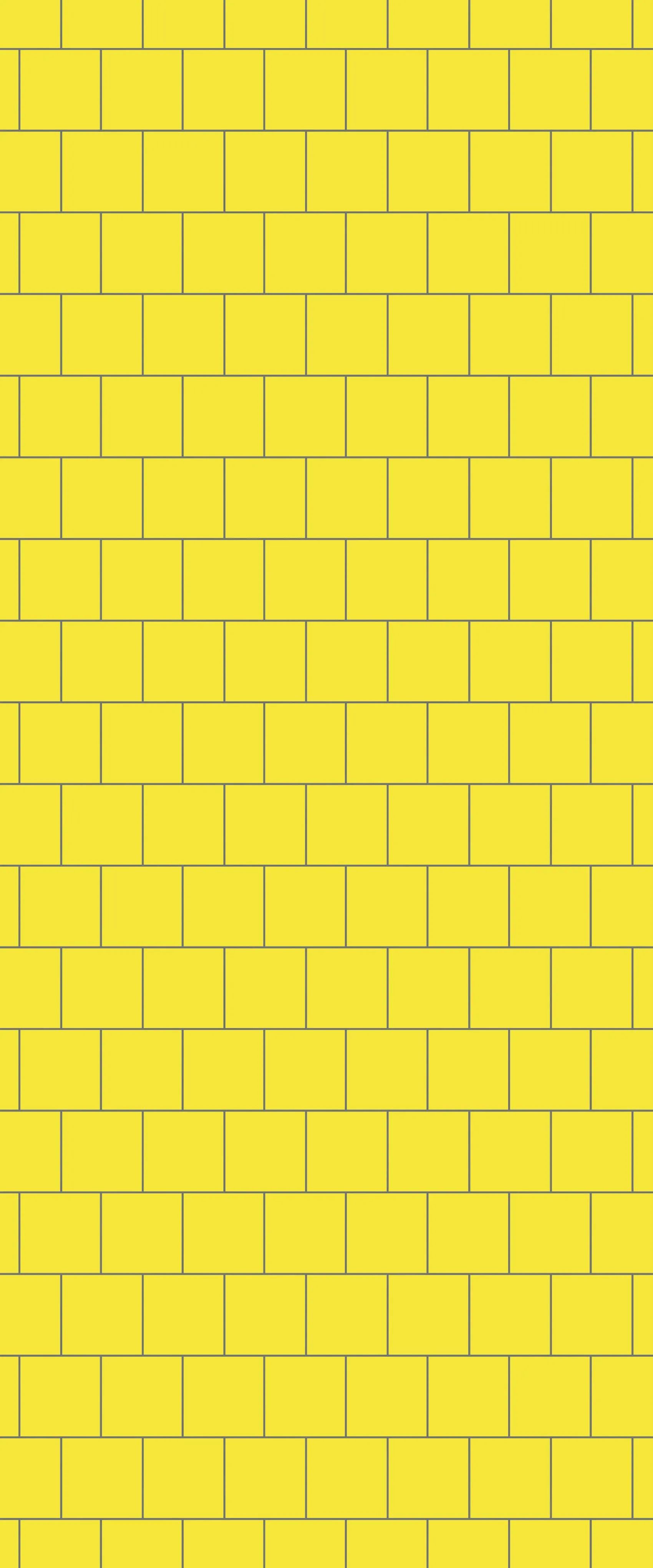 Yellow Large Square's Tile Acrylic Shower Wall Panel 2440mm x 1220mm ( 3mm Thick)