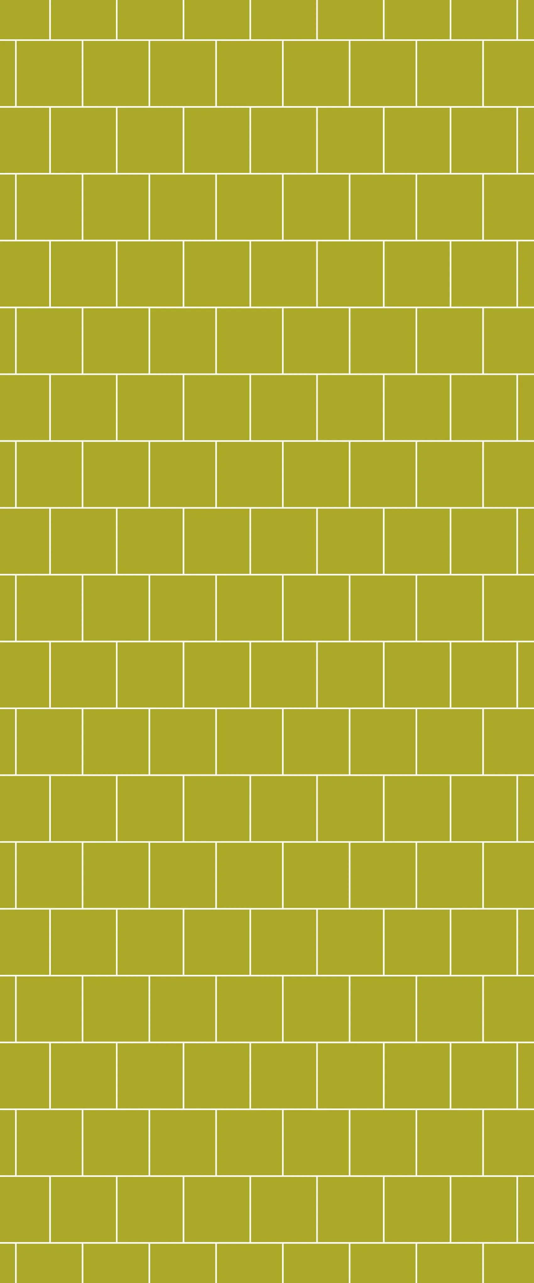 Yellow Large Square's Tile Acrylic Shower Wall Panel 2440mm x 1220mm ( 3mm Thick)